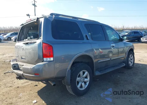 2015 Nissan Armada Platinum/Sl/Sv z USA, uszkodzony, nr VIN 5N1AA0NC5FN611461